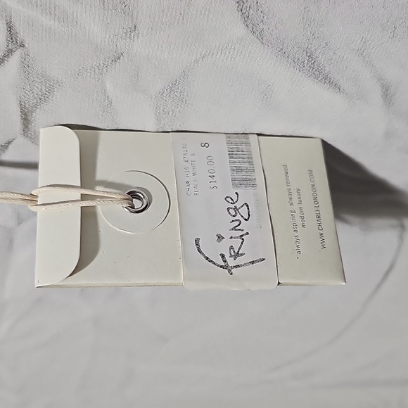 Charli London Silk Blouse Size 8 NWT - Picture 4 of 8